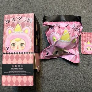 Thingswoo Animal Plush Unicorn Opened Confirmed Blind Box Pendant